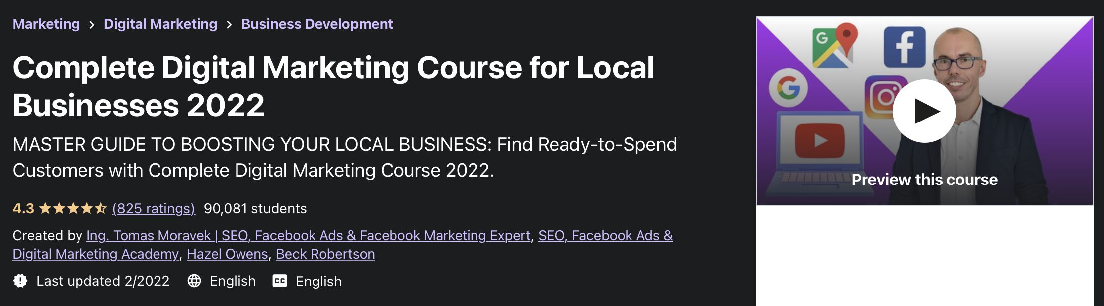 Best Marketing Courses on Udemy IMPACT